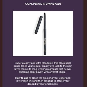 Kajal Pencil In Divine Kalo